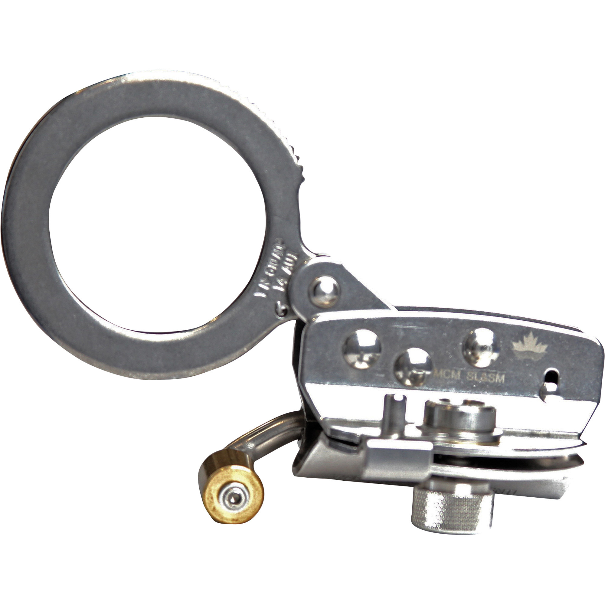 Werner Stainless Steel Trailing Rope Grab, For Use on 5/8in. Rope Lifelines, Model# L240000